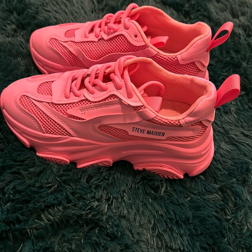 Hot pink SteveMadden shoes